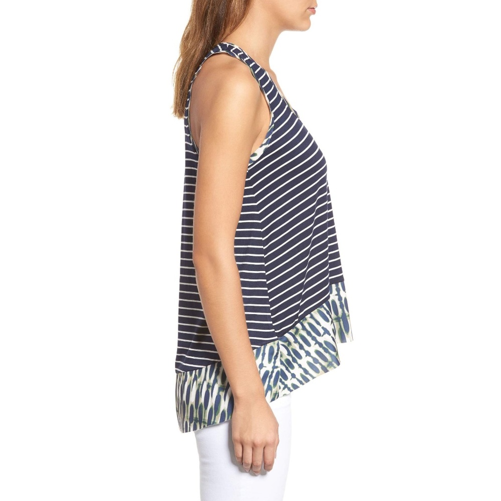 Caslon Mix Print Flowy Tank - Picture 3 of 5